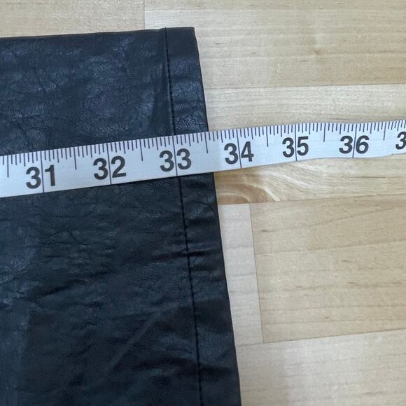 Rails Edem Skirt Black Faux Crinkle Leather Women's Size XXS New With Tags - Picture 12 of 12